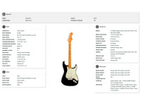 Fender Limited Edition Vintera II Road Worn Stratocaster 60s MN Black Fender Limited Edition Vintera II Road Worn Stratocaster 60s MN Black